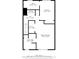 Detailed floor plan layout of floor 3, including bath, laundry, hall, WIC, Primary bath and a bedroom at 317 Alden Way, Carmel, IN 46032