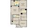 This is a floor plan of the second floor of this property at 3721 Cantebury Dr, Franklin, IN 46131