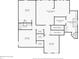 Second floor floorplan featuring bedrooms and bathrooms at 3892 Pelham Rd, Carmel, IN 46074