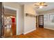 Bedroom with hardwood floors and connecting rooms at 3901 S Meridian St, Indianapolis, IN 46217