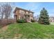 Beautiful two-story brick home with manicured lawn and mature landscaping at 3901 S Meridian St, Indianapolis, IN 46217