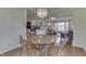 Dining room that connects with the kitchen and living room, perfect for entertaining at 631 E 86Th St, Indianapolis, IN 46240