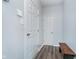 Clean hallway features neutral walls, providing access to other areas of the home at 726 Jefferson Park Dr, Pittsboro, IN 46167