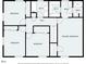 Second floor plan showing bedrooms and bathrooms at 788 S Harbour Dr, Noblesville, IN 46062