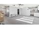 Open-concept living room and kitchen with ample natural light and new floors at 788 S Harbour Dr, Noblesville, IN 46062