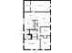 Layout featuring bedrooms, kitchen, living, dining, laundry and bathrooms in 1584 square foot home at 7906 E 21St St, Indianapolis, IN 46219