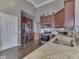 Well-lit kitchen featuring stainless steel appliances, and plenty of counter space at 834 Bristle Lake Dr, Brownsburg, IN 46112