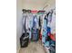Walk-in closet with plenty of clothing racks and luggage at 8610 Fawn Way, McCordsville, IN 46055