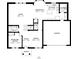 Layout featuring living, kitchen, laundry, and garage spaces for convenient living at 8610 Fawn Way, McCordsville, IN 46055