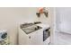 Convenient laundry area with modern washer and dryer units at 8610 Fawn Way, McCordsville, IN 46055