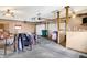 Spacious garage interior showcasing potential for storage and project space at 9255 W 30Th St, Indianapolis, IN 46234