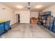 Spacious two car garage for vehicles and storage of household items at 9752 Brook Wood Dr, McCordsville, IN 46055