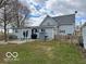 Large backyard with a patio, seating area and wooden fence at 11522 N 450 W, Alexandria, IN 46001