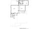 Basement floor plan featuring a rec area, media space, bath, bedroom and unfinished storage at 20598 Chatham Creek Dr, Westfield, IN 46074
