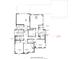 Detailed floor plan of the home's second floor, featuring bedrooms, bathrooms, and a bonus room at 20598 Chatham Creek Dr, Westfield, IN 46074