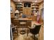 Spacious office with built in shelves, wood desk and trim at 2872 Jeremy Ct, Carmel, IN 46033