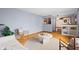 Open living room featuring a soft color palette, hardwood floors and lots of natural light at 4108 Carson Ave, Indianapolis, IN 46227