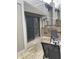 Charming back patio featuring outdoor seating, ideal for enjoying views of the backyard space at 4214 Woodsage Trce, Indianapolis, IN 46237