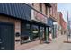 Exterior street view featuring a brick building at 462 N Crystal Dr, Fortville, IN 46040