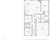 Detailed floor plan showcasing the layout of the home, including bedroom and living room dimensions and the primary bathroom at 462 N Crystal Dr, Fortville, IN 46040