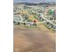 Wide aerial showing the home's setting and location, nearby amenities, and surrounding landscape at 4763 Denton Dr, Zionsville, IN 46077