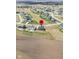 Aerial view of the home with a neighborhood in the background at 4763 Denton Dr, Zionsville, IN 46077