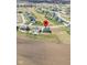 Aerial view of the home with a neighborhood in the background at 4763 Denton Dr, Zionsville, IN 46077