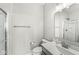 The bathroom features a functional design with modern fixtures, including a shower, toilet, and vanity sink at 4763 Denton Dr, Zionsville, IN 46077