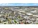Expansive aerial view showcasing a neighborhood near commercial areas and the Indianapolis Motor Speedway at 4933 Ford St, Indianapolis, IN 46224