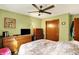 Bedroom featuring wooden furniture and closet at 4933 Ford St, Indianapolis, IN 46224