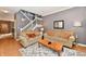 Cozy living room featuring neutral paint, comfortable seating, and a soft rug at 4951 Tuscany Ln, Indianapolis, IN 46254