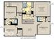 Second floor plan featuring an owner's suite, loft, three bedrooms, and laundry at 5279 Pelion Pl, McCordsville, IN 46055