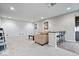 Finished basement featuring carpeting, bar area with stools, and recessed lighting at 5658 Pecan Ct, Noblesville, IN 46062