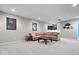 Finished basement includes kitchenette area, creating perfect flexible living space at 5658 Pecan Ct, Noblesville, IN 46062