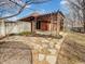 Backyard featuring a stone patio with a pergola, with stepping stones at 603 Raintree Dr, Avon, IN 46123