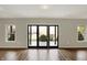 Finished basement with sliding door access to the outside, offers flexible and bright living space at 7023 Mustang Ct, Martinsville, IN 46151
