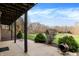 Open patio with scenic backyard views at 7023 Mustang Ct, Martinsville, IN 46151