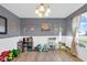 Bright playroom featuring ample natural light and space for play at 972 Redwood Dr, Franklin, IN 46131