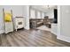 Bright and airy living room featuring hard floors, neutral paint and comfortable seating at 118 W Fordice St, Lebanon, IN 46052