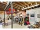 Unfinished basement offers plenty of storage and the potential for custom renovations at 16129 Brookhollow Dr, Westfield, IN 46062