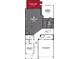 Layout of the home featuring the living area, primary bedroom, two-car garage, and bedrooms at 17220 Cole Evans Dr, Noblesville, IN 46060