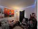 Cozy bedroom with colorful decor and unique personal touches at 2194 N Riley Ave, Indianapolis, IN 46218