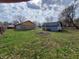View of a home under construction with a detached garage in the backyard at 2860 S Rybolt Ave, Indianapolis, IN 46241