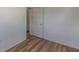 Bright hallway with door and laminate flooring at 380 Parkway St, Whiteland, IN 46184