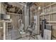 Unfinished basement utilities and mechanicals, ready for your customization and design at 4182 Backstretch Ln, Bargersville, IN 46106