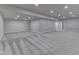 Large finished basement with neutral paint, plush carpeting, and recessed lighting providing ample space at 4182 Backstretch Ln, Bargersville, IN 46106