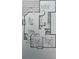 Simple floor plan for a property showing living room, kitchen, bathroom and Primary bedroom at 7160 Harbour, Indianapolis, IN 46240