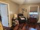 Relaxing bedroom featuring an armchair and a bright window that fills the room with natural light at , Indianapolis, IN 46217