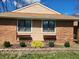 Charming home exterior with brick accents, decorative planters, and manicured landscaping at , Indianapolis, IN 46217