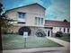 Exterior view of community center, featuring a handicap sign, a paved entry, and lovely landscaping at , Indianapolis, IN 46217